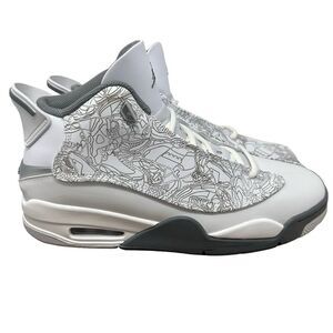 Nike Air Jordan Dub Zero White Cool Grey Sneakers 311046-107 Men’s Size 11